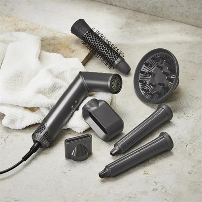 Nordic Sense Airstyler 1500 watt Dark Grey - Vejledende udsalgspris 1.999,-